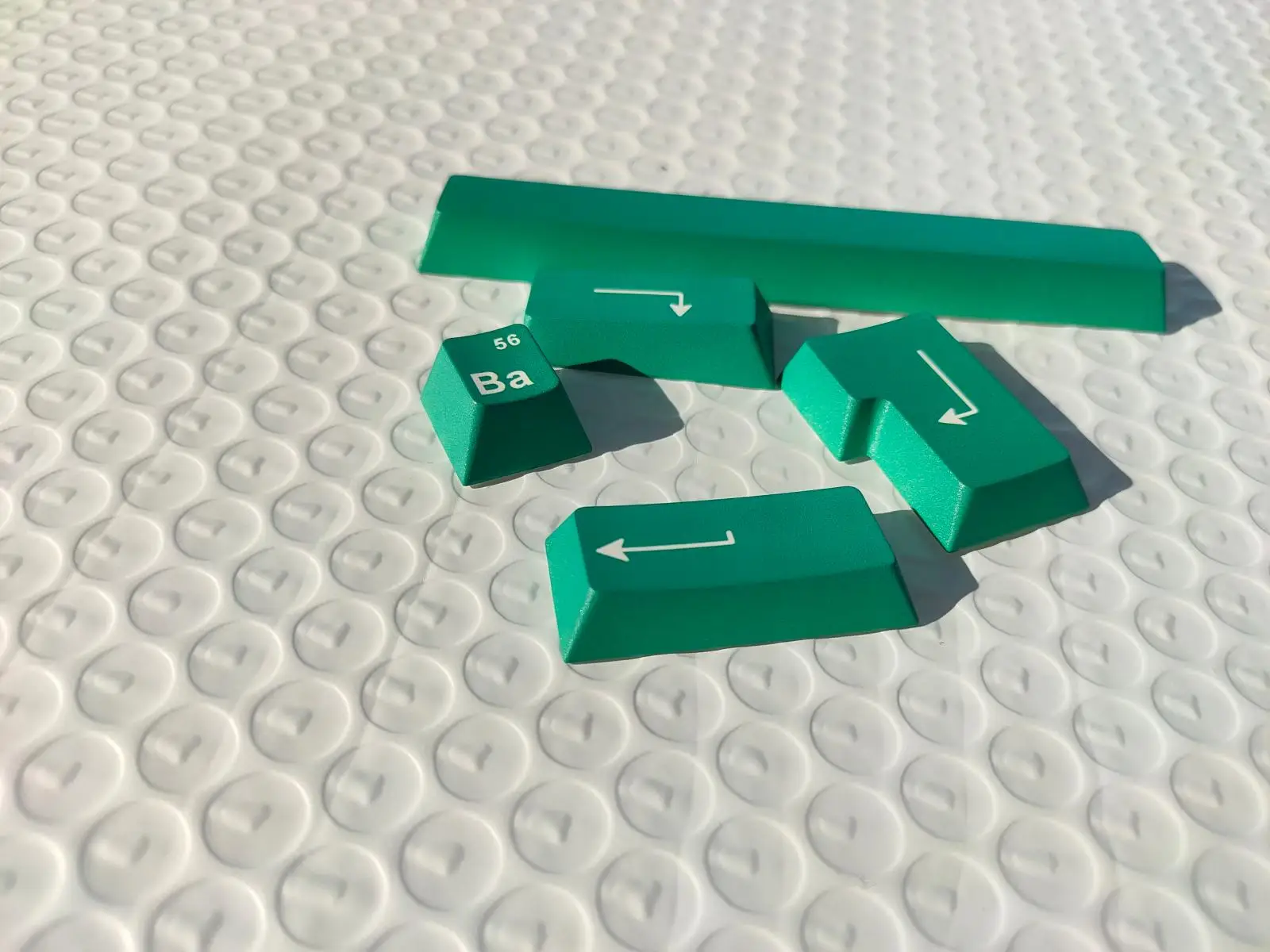 Shenpo-teclas de sublimación de tinte PBT de cinco lados, teclas de teclado mecánico DIY, acentos de perfil de cereza - imagen 3