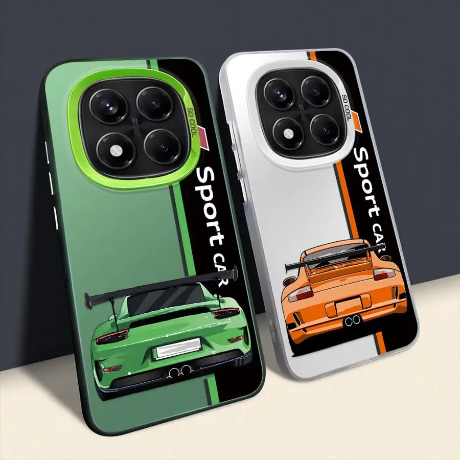 Funda trasera de teléfono para Xiaomi Redmi Note 13 12 11 12s 9s 10s 10Lite 14 Pro Plus 11s Sport Car - imagen 3