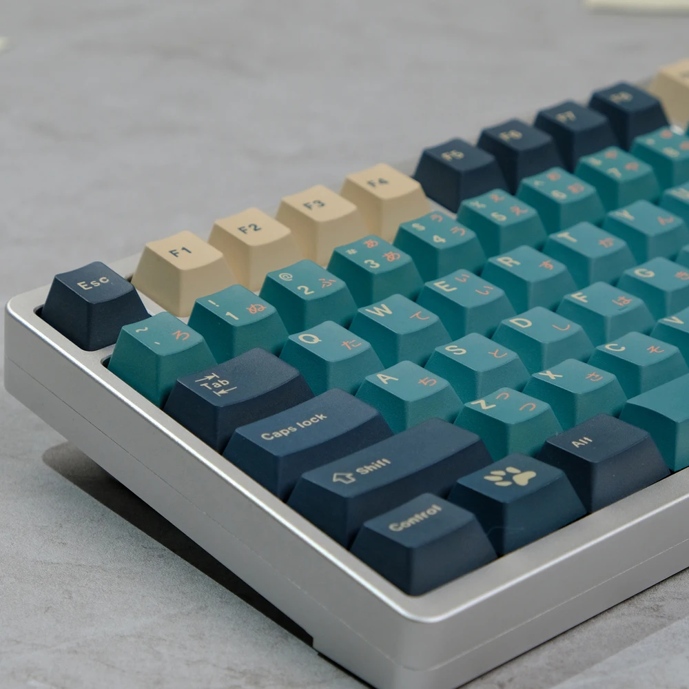 Teclas PBT Silenciosas Cherry MX - Dye Sublimation Forest - imagen 3