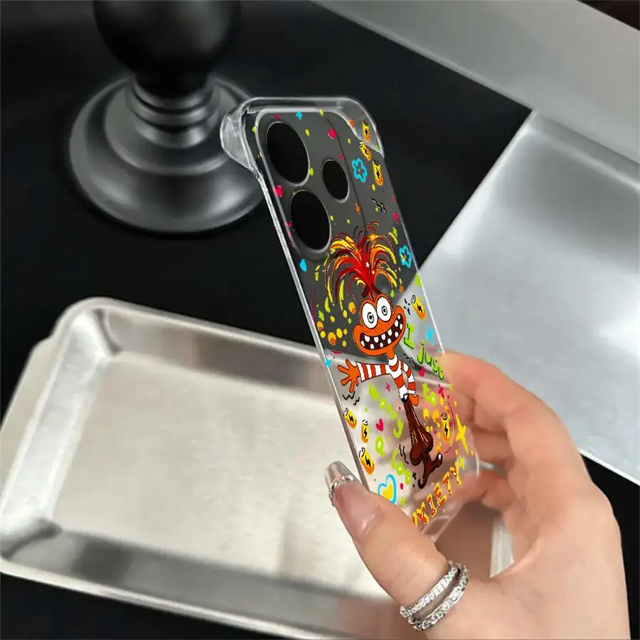 Funda de teléfono Disney Inside Out 2 para RedmiNote 10Pro4G 12Pro5G 13 14 Pro5G 13 14 ProPlus5G - imagen 2