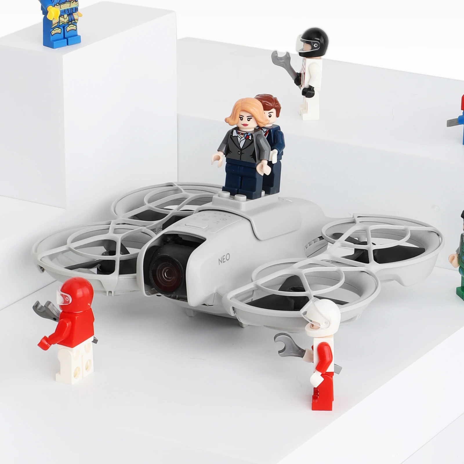 Accesorio adaptador de expansión de juguete de bloques de construcción para DJI NEO - imagen 3