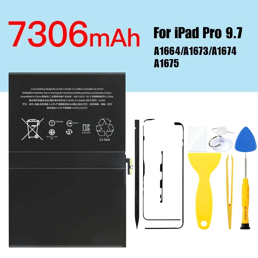 7306mah for pro 9.7