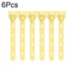 6Pcs Yellow