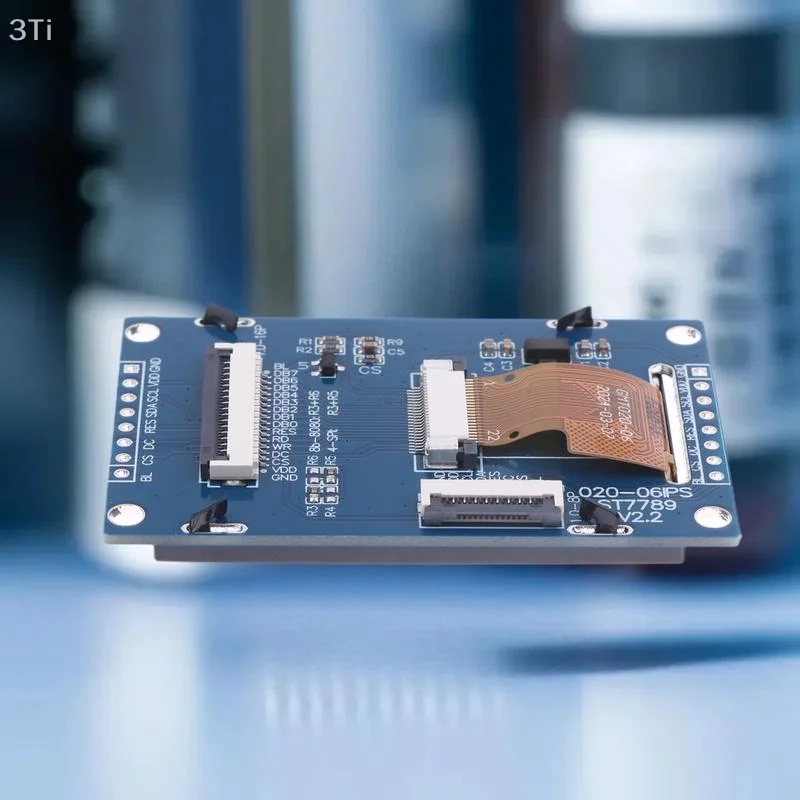 Pantallas LCD TFT a todo color de 2,0 pulgadas con puerto SPI/paralelo, controlador ST7789, compatible con Arduino (1/2 piezas) - imagen 2