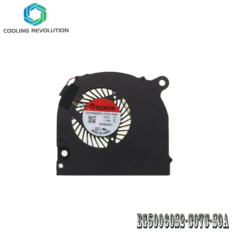 Ventilador de refrigeración para ordenador portátil, EG50060S2-C07C-S9A DC5V, 1,70 W, 4 pines, para GPD WIN MAX 2 - imagen 2