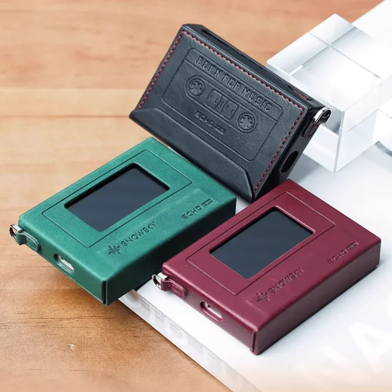 FIIO SNOWSKY Echo Mini Music Payer funda protectora reproductor de MP3 portátil funda protectora portátil PU Retro colorida regalos - imagen 2