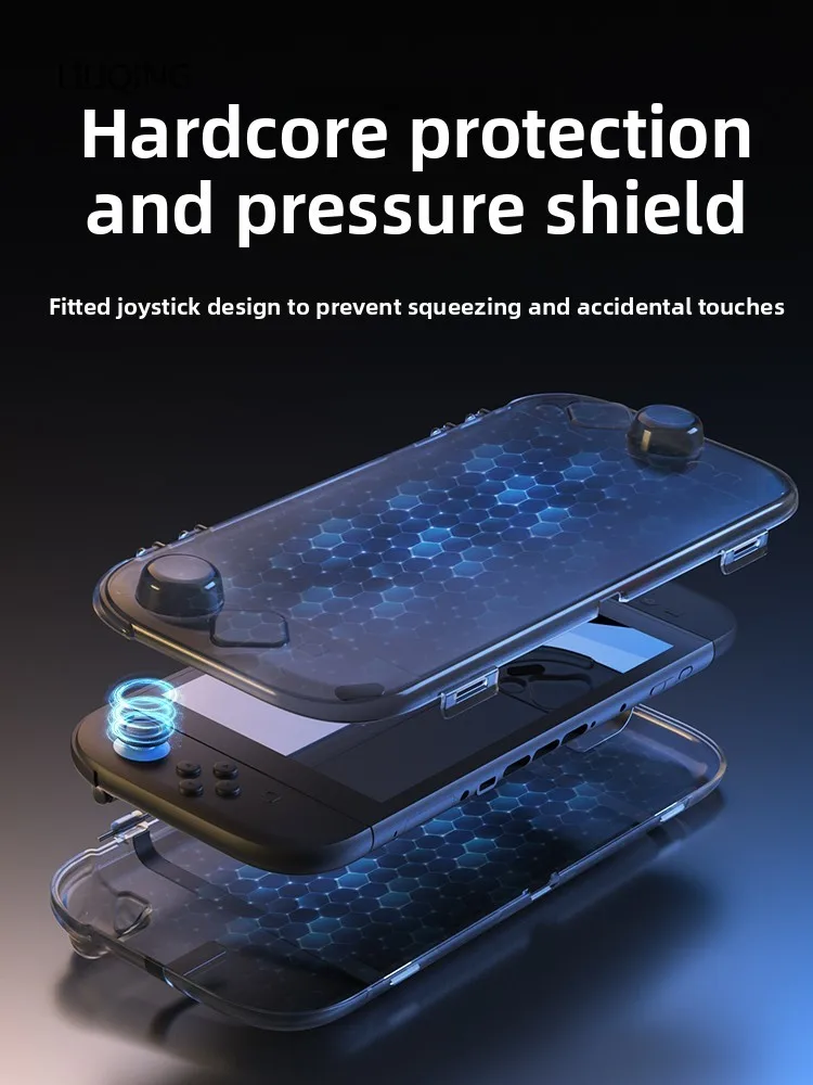 Funda protectora para Switch2, caja de host NS2, caja de almacenamiento portátil todo incluido, disipación de calor, a prueba de golpes, a prueba de caídas y arañazos - imagen 4