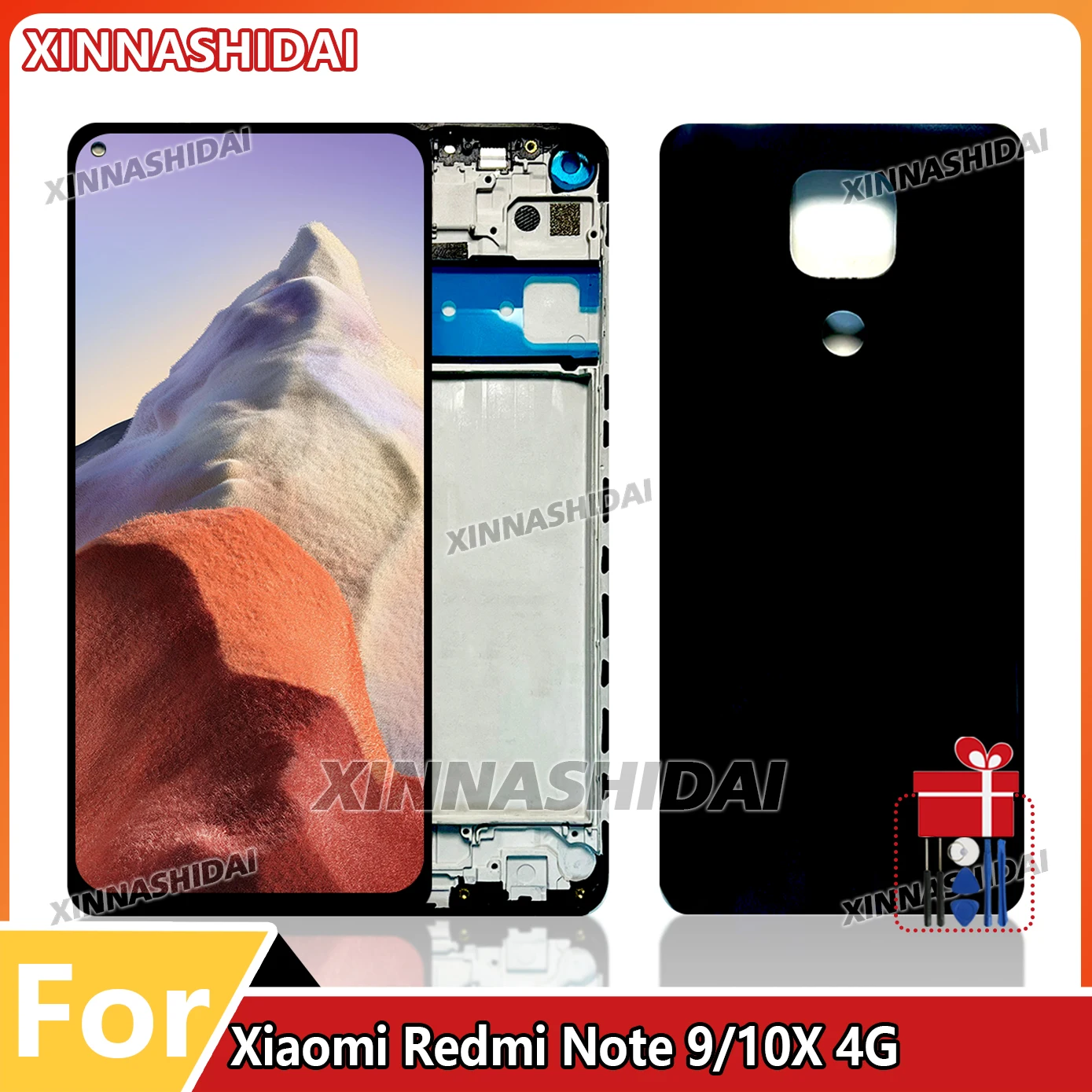 Pantalla LCD de 6,53 pulgadas para Redmi Note 9, montaje de digitalizador con pantalla táctil para Redmi Note9 M2003J15SC M2003J15SG Redmi 10X