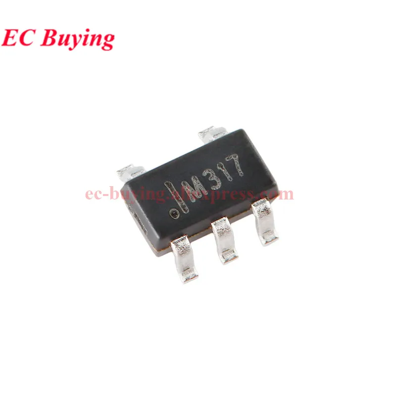 5-100Pcs SPX3819 1.2V 1.5V 1.8V 2.5V 3V 3.3V 5V ADJ SOT23-5 Adjustable Output 500mA Low-Noise LDO Voltage Regulator SPX3819M5 IC - imagen 2