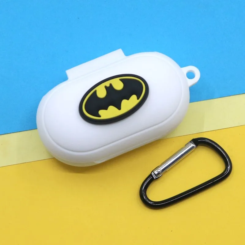 Funda protectora para auriculares para Samsung Galaxy Buds Plus / Buds Buds + Funda protectora suave de silicona con gancho de dibujos animados de Marvel - imagen 3