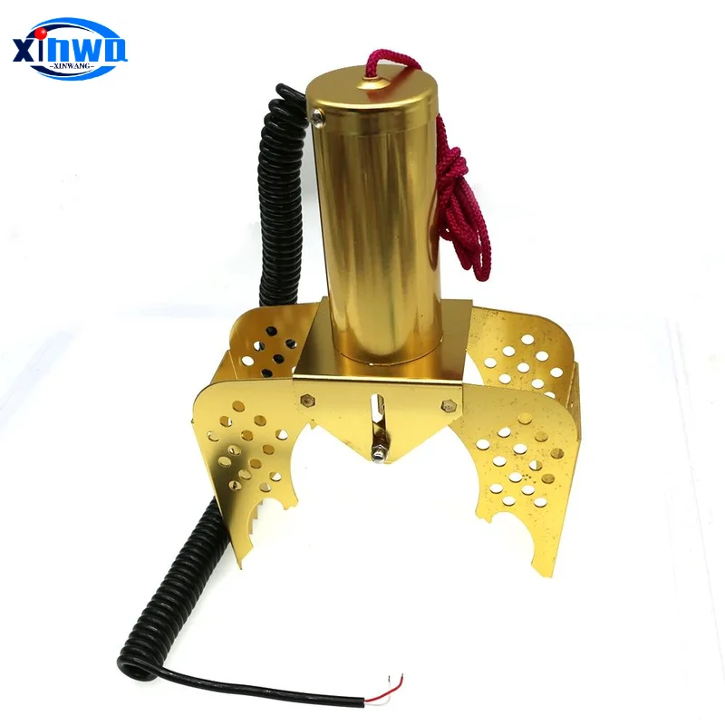 Garra de acero inoxidable con resorte de bobina, máquina expendedora de juegos de grúa, Candy Arcade, Crazy Prize Crawler, accesorios de pórtico de Metal - imagen 4