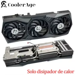 Reemplazo del disipador de calor de la tarjeta de vídeo para MSI RTX 3060 3060Ti 3070 3070Ti Gaming X Trio no nuevo