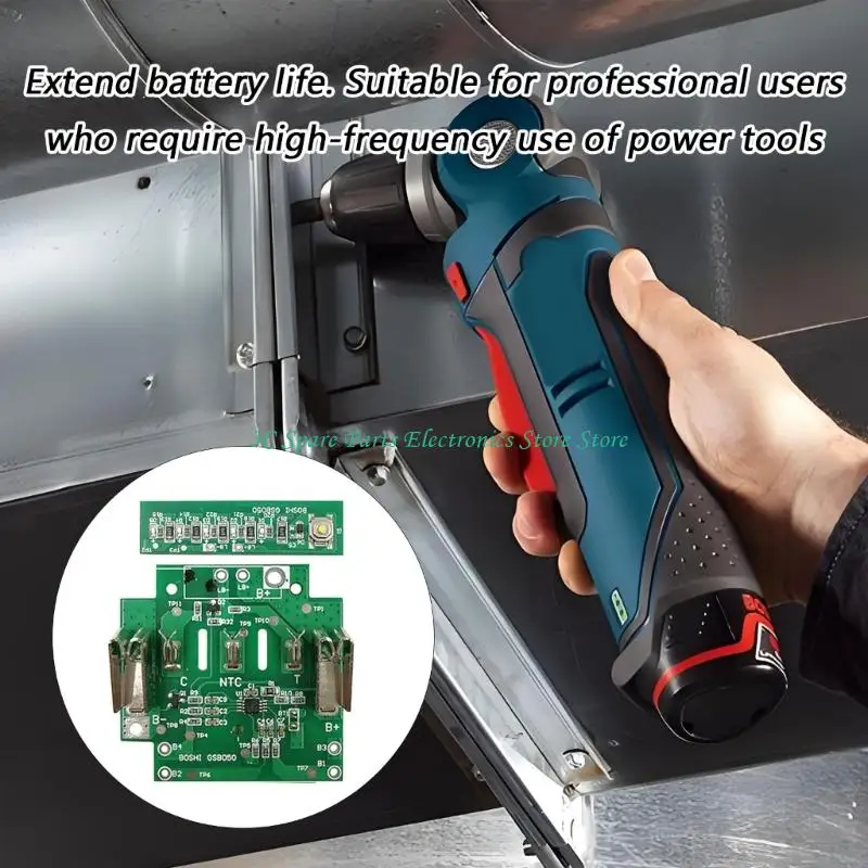módulo protección cargadores baterías litio SZ 21700 18 V mejora gestión térmica durabilidad para 18 V - imagen 2