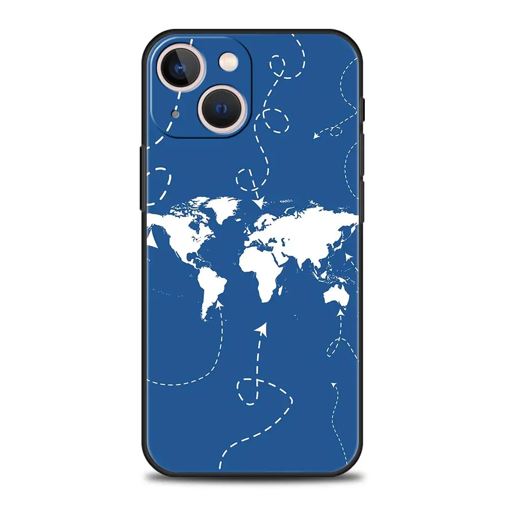 Funda para Teléfono iPhone 17 16e 15 14 13 12 11 Pro Max SE 7 8 Plus, Carcasa de TPU Suave con Bandera de la UE para iPhone 16 - imagen 3