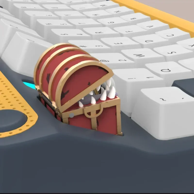 Frieren: Beyond Journey's End Keycap personalizado 3D resina aventura serie Teclado mecánico teclas eje transversal Artisan Keycaps - imagen 5