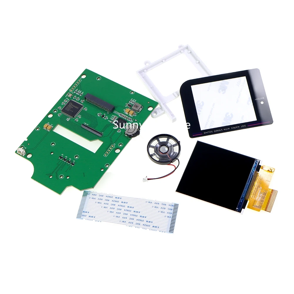 Kit de modificación de pantalla lcd para Nintendo Gameboy GB DMG GBO, alta luminosidad, IPS, 2,6 pulgadas, 1 Juego para GB v3.0 - imagen 2