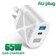 T4 White AU Plug
