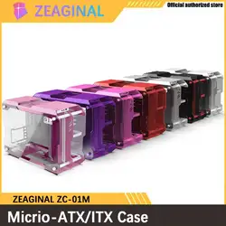 ZEAGINAL ZC-01M Chasis refrigerado por agua con cristal templado doble