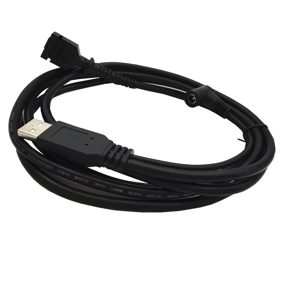 Cable USB doble de 14 pines, Conector de CC de 1,27x2,0mm, 5,5 IDC a USB 2,1 AM, carga para Verifone Vx805 Vx820 - imagen 5