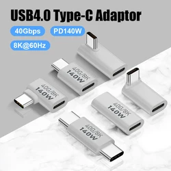 Adaptador USB-C Thunderbolt 3 140W PD Macho-Hembra MacBook Pro Air