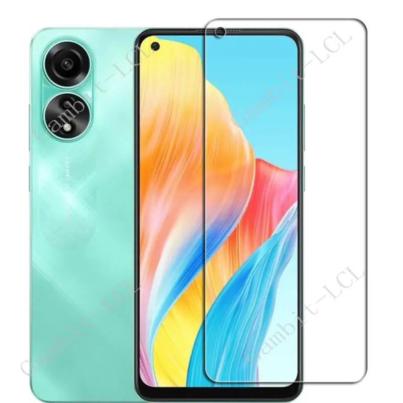 3PCS For OPPO A78 4G Tempered Glass Protective On OPPOA78 OPPOA784G A 78 CPH2565 6.43" Screen Protector  Cover Film - imagen 2