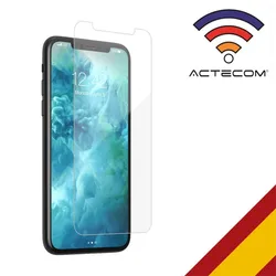 ACTECOM Protector de Pantalla Compatible con iPhone 11 6,1" Cristal Templado Transparente Vidrio templado Premium