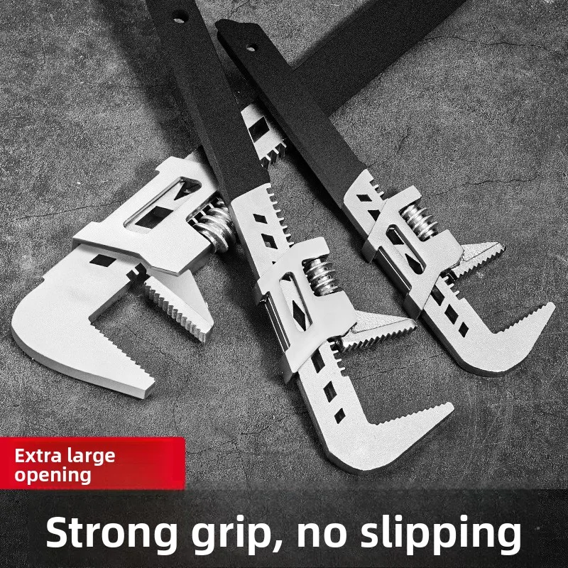 Llave ajustable universal, fregadero multifuncional universal y tubo de baño, llave de apertura grande con 360 grados sin rincones muertos - imagen 3