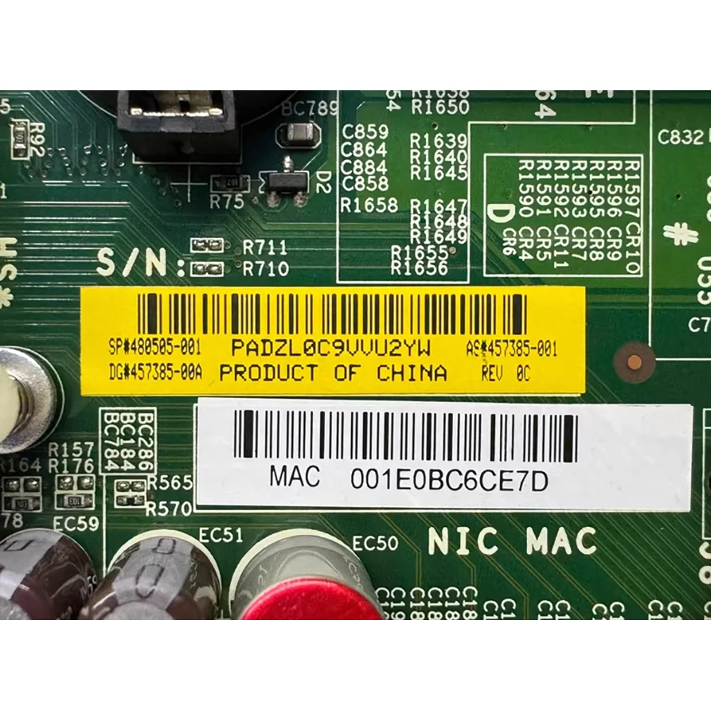 PARA placa base de servidor HP ML115 G5 480505 -001 457385 -001 457385 -00A - imagen 4