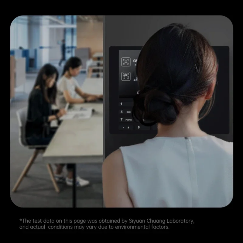 BTLIFE-Máquina de asistencia multifuncional tres en uno Reconocimiento de huellas dactilares Reconocimiento facial Reconocimiento de contraseña - imagen 5