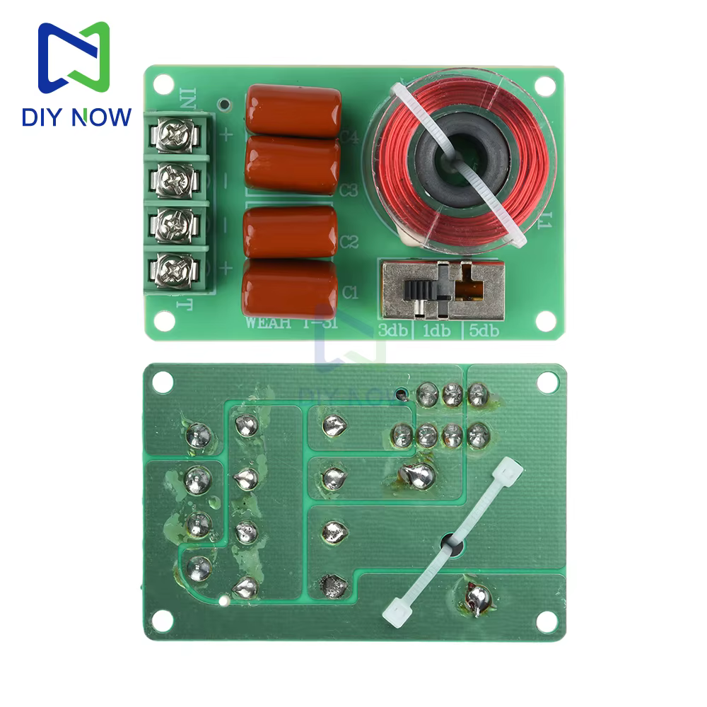 Calidad de sonido ajustable cruzada de Tweeter puro de 100W adecuada para altavoces de cine en casa módulos cruzados de coche cableado sin soldadura - imagen 4