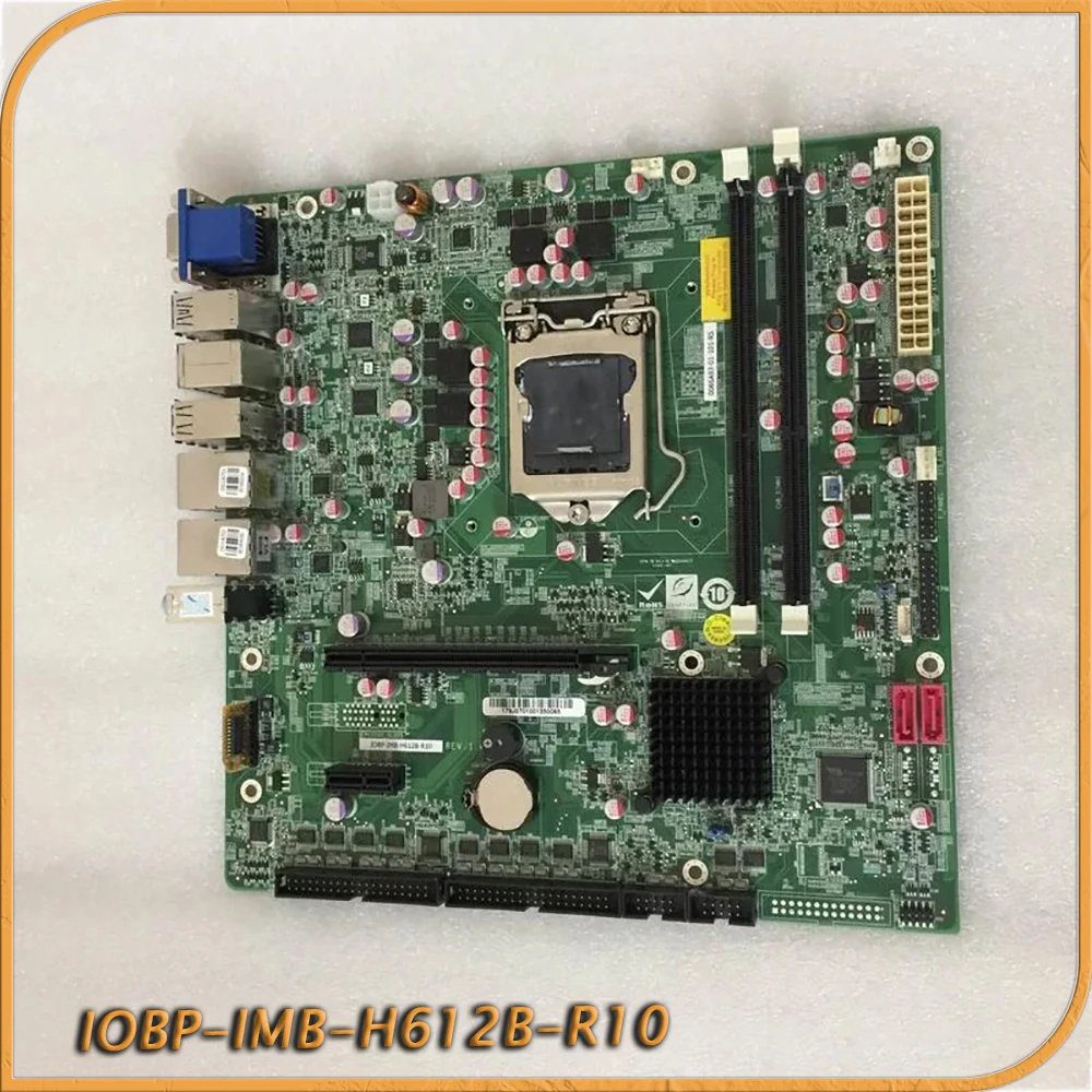 Placa base de control industrial original IOBP-IMB-H612B-R10 con VGA dual - imagen 2