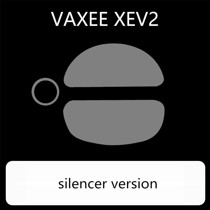 Meow Gaming Gear MGG Ultraglide ratón patines pies para VAXEE XEV2 XES Control de velocidad de freno pies silenciosos hielo ratones deslizan PTFE - imagen 2