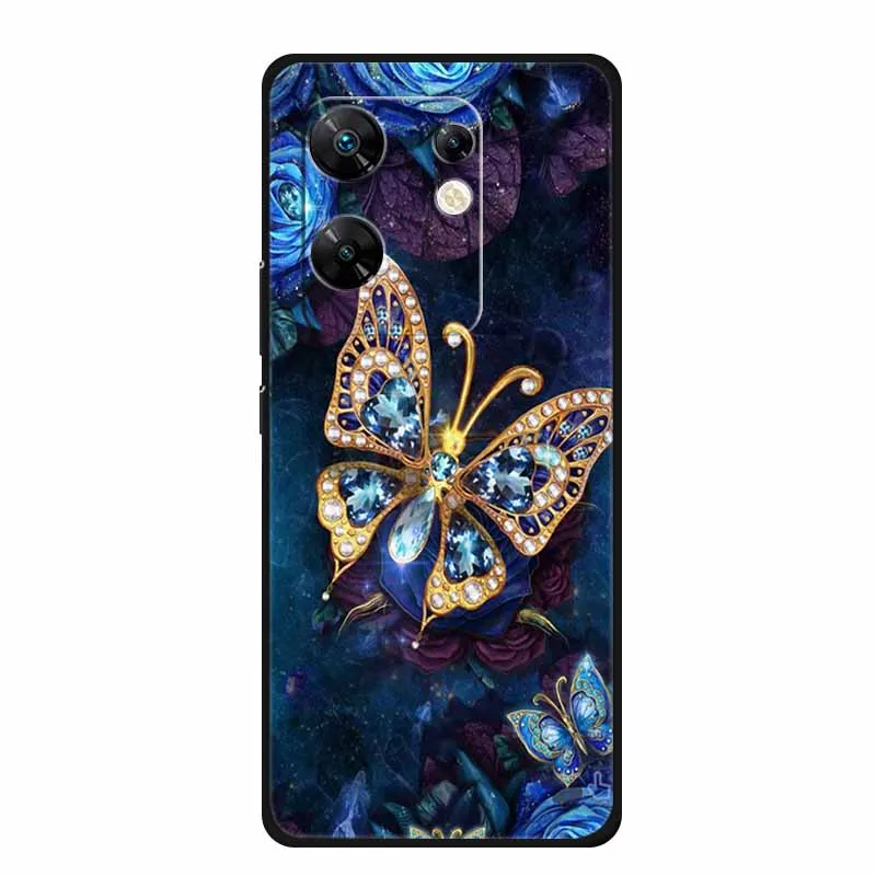 Para Infinix Zero 30 4G funda animales silicona suave TPU contraportada fundas de teléfono para Infinix Zero30 4G X6731B parachoques lobo Cool Coque - imagen 4