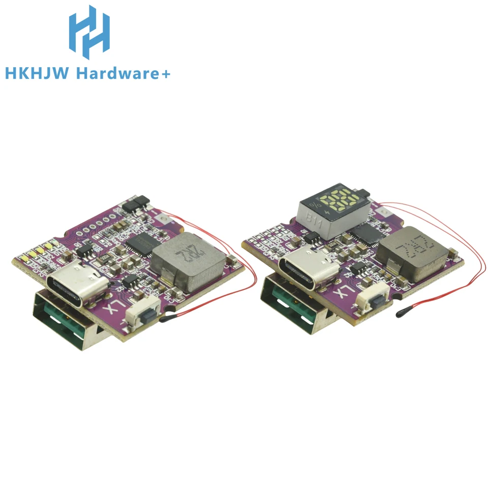 Placa de circuito del módulo de energía móvil de carga rápida bidireccional del banco de energía de 22,5 W con soporte USB Digital/ligero tipo C PD/QC3.0 2,0