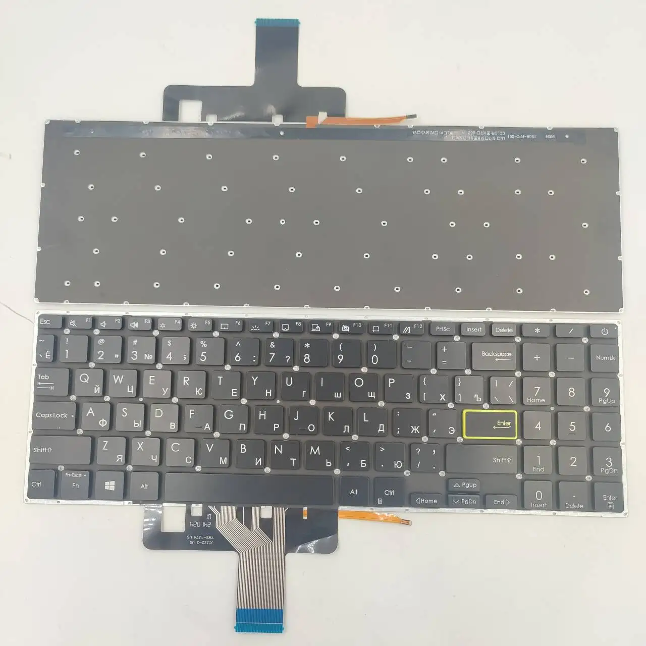 SP RU US para ASUS VivoBook S14/S15 Q15 FL8850 S5600F E510/M/K L510/M/MA M56001 M5600I M5600IA teclado del ordenador portátil