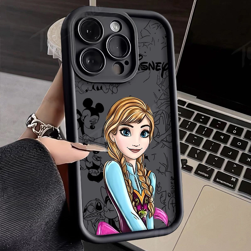Disney Princess Tinker Bell Phone Case para Xiaomi POCO X6 X5 X4 GT X3 NFC F3 F4 F5 F6 M6 Pro Mi 13T 12T 11T 13 12 11 Lite 5G NE - imagen 2