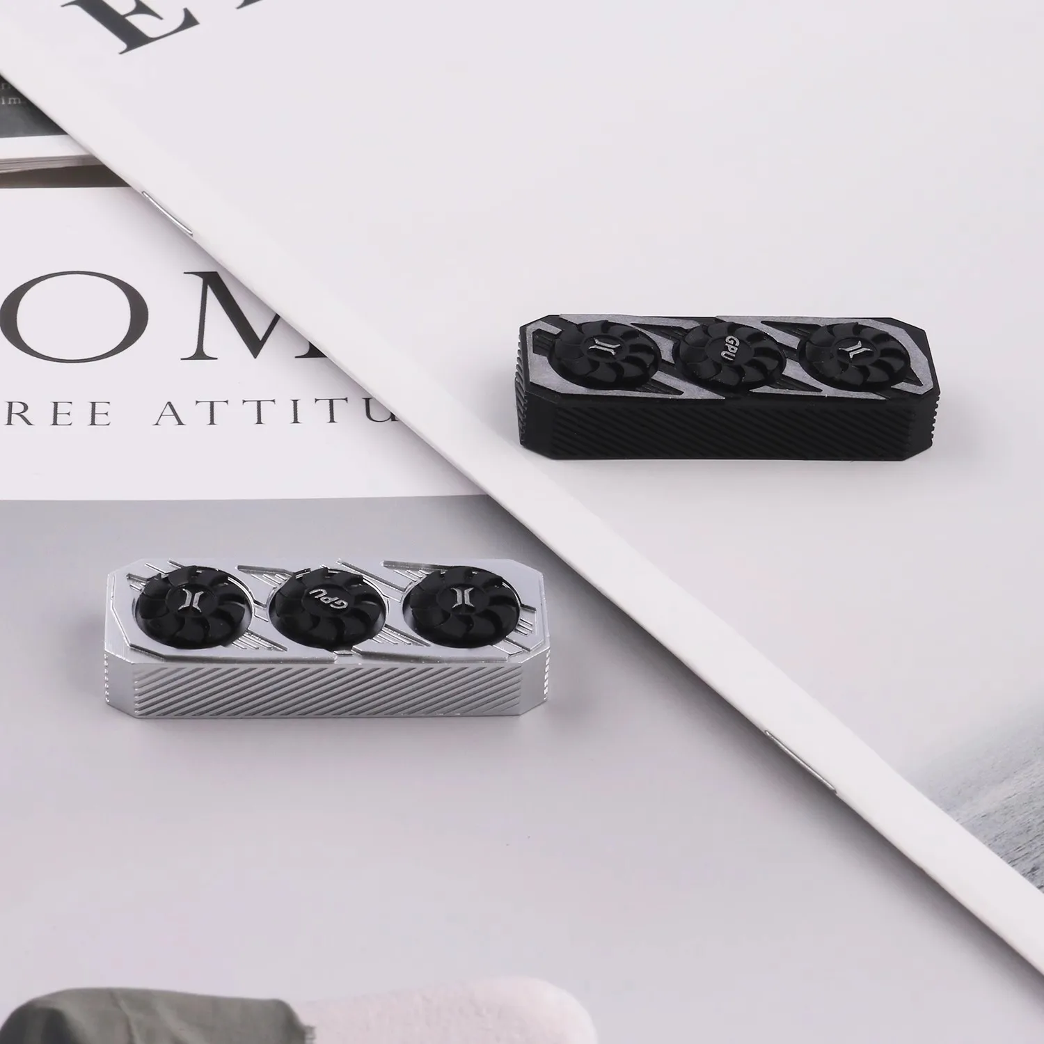 Tapa giratoria de resina impresa en 3D, tecla temática de tarjeta gráfica, 2.75U, 2.75X, tapa de tecla de cambio derecho para teclado de interruptor MX, 1 unidad - imagen 2