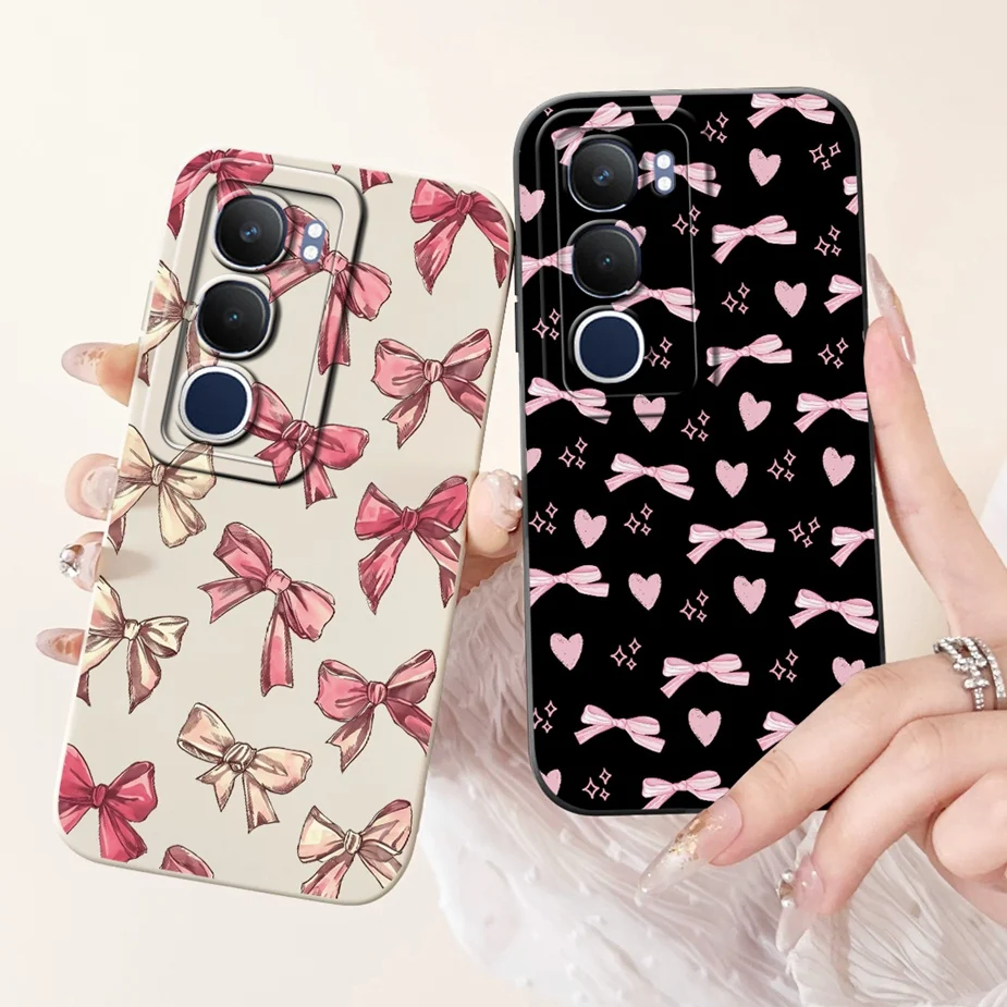 Para Vivo Y19s 4G funda V2419 Linda funda de dibujos animados de conejo feliz funda de teléfono de silicona suave para Vivo Y19s Y 19 s VivoY19s Fundas parachoques - imagen 4