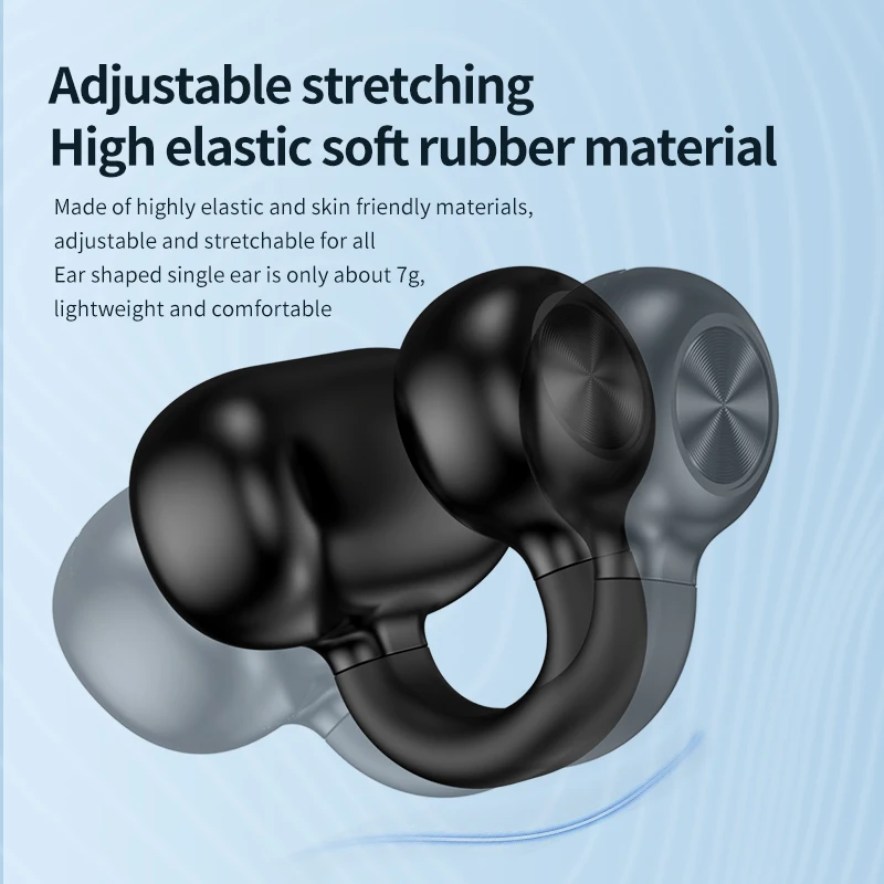 Auriculares inalámbricos Z28 con Clip para la oreja, cascos deportivos portátiles con Bluetooth, ultralargo Modo de espera, para música y videojuegos - imagen 5