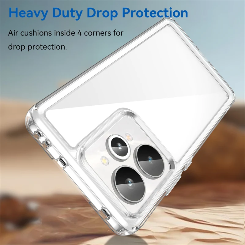 Para Realme 15 Pro Funda colorida Funda de teléfono para Realme 15 Protector transparente a prueba de golpes para Realme 15 чехол Funda trasera - imagen 3