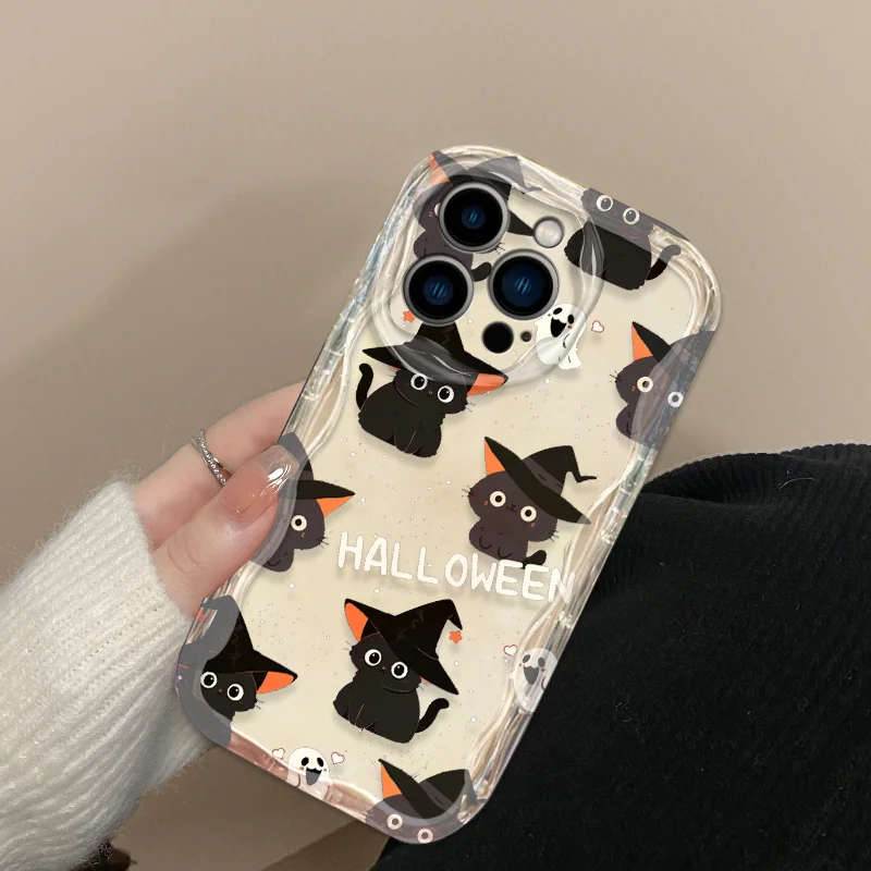 Funda de Tpu para Honor, carcasa bonita de gato fantasma, corazón de amor, X6B, X8, X8A, X7, X7A, X9, 200, X6, X6S, X6A, X7B, X8B, X9B, 9X, 90, 20, 50, 70, Magic 6, 4 Lite - imagen 5