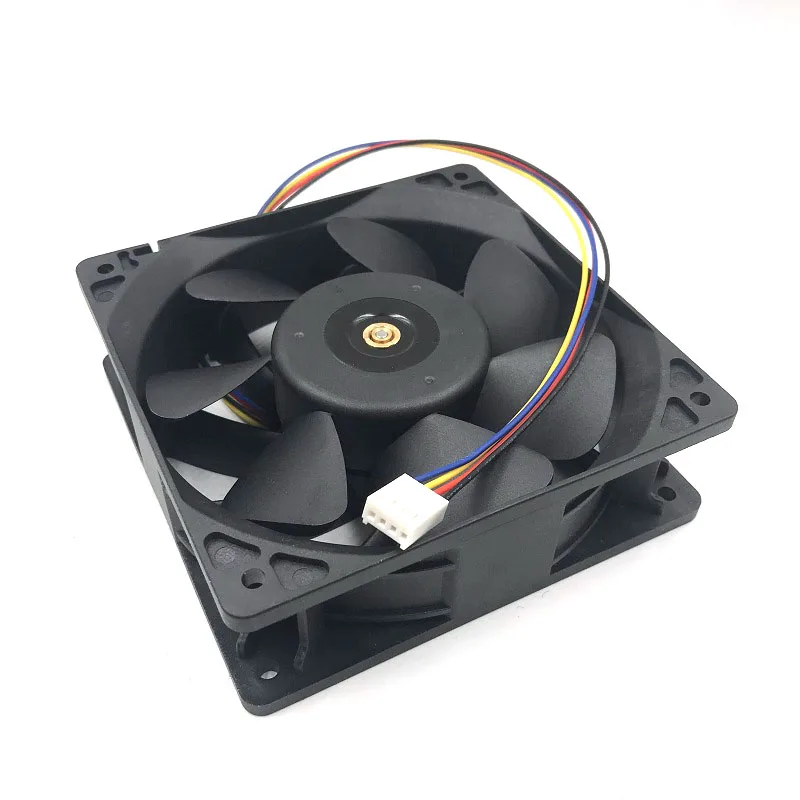 Ventilador de alta velocidad 12038 ventilador de refrigeración D12BM-12D 12038 12V 2.3A, 6000RPM, conector PWM de 4 pines para Antminer Bitmain S7 S9 - imagen 5