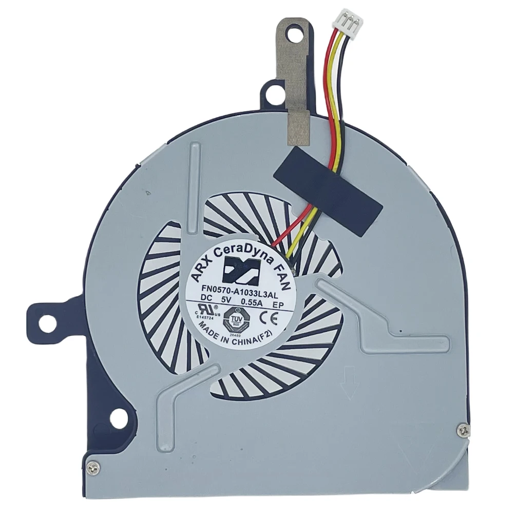 Ventilador de repuesto para Toshiba Satellite C50-B, C50D-B, C50DT-B, C50T-B, C55-B, serie C55D-B, DC28000EPR0