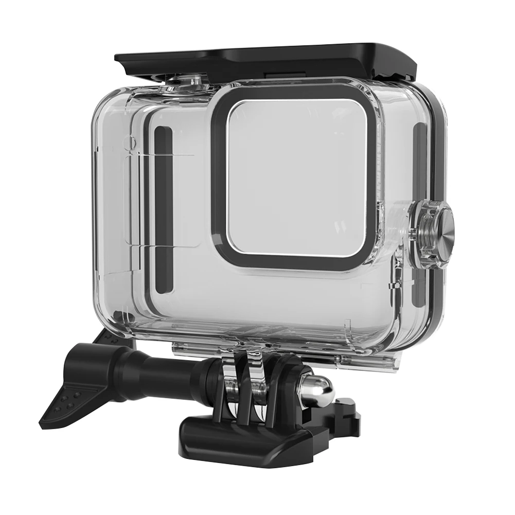 Carcasa protectora impermeable subacuática para GoPro Hero 8, accesorios de cámara negros con suficiente durabilidad y robustez - imagen 2