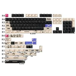 Teclas PBT Perfil Cereza Memphis Sublimación Tinte – Tecla Enter ISO