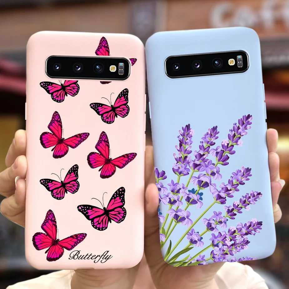 Samsung Galaxy S10 S10e S10+ Funda Silicona Color Caramelo - imagen 4