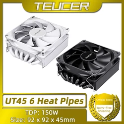 TEUCER UT45 Enfriador Aire CPU ITX Compatible AM5 AM4 LGA1700