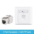 1Port C6A FTP Jack