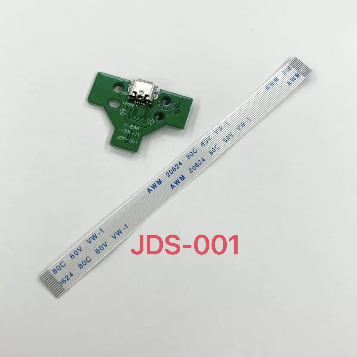 10-100 unids/lote controlador PS4 puerto de carga USB placa de circuito/Cable de cinta JDS050 JDS055 JDS001 JDS011 JDS030 JDS040 - imagen 2