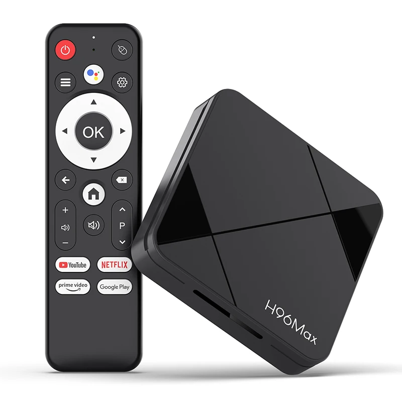 H96Max 2 + 16G Android 14.0 TV Box RK3518 Quad-core prise en charge Wi-Fi 6 et compatible bluetooth 5.4 3D 4K UHD décodeur de Streaming - imagen 2